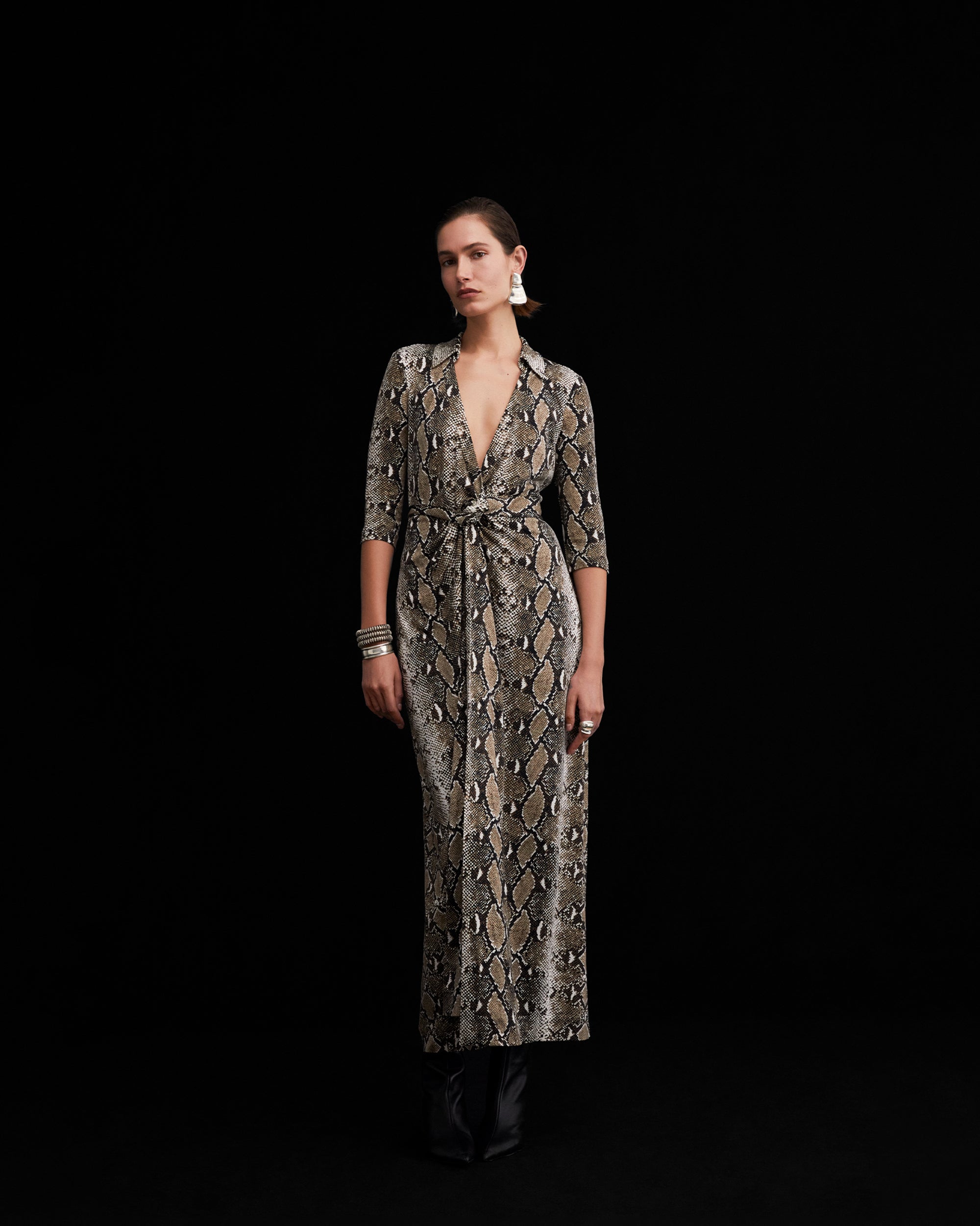 Abigail Silk Jersey Maxi Wrap Dress – Diane von Furstenberg