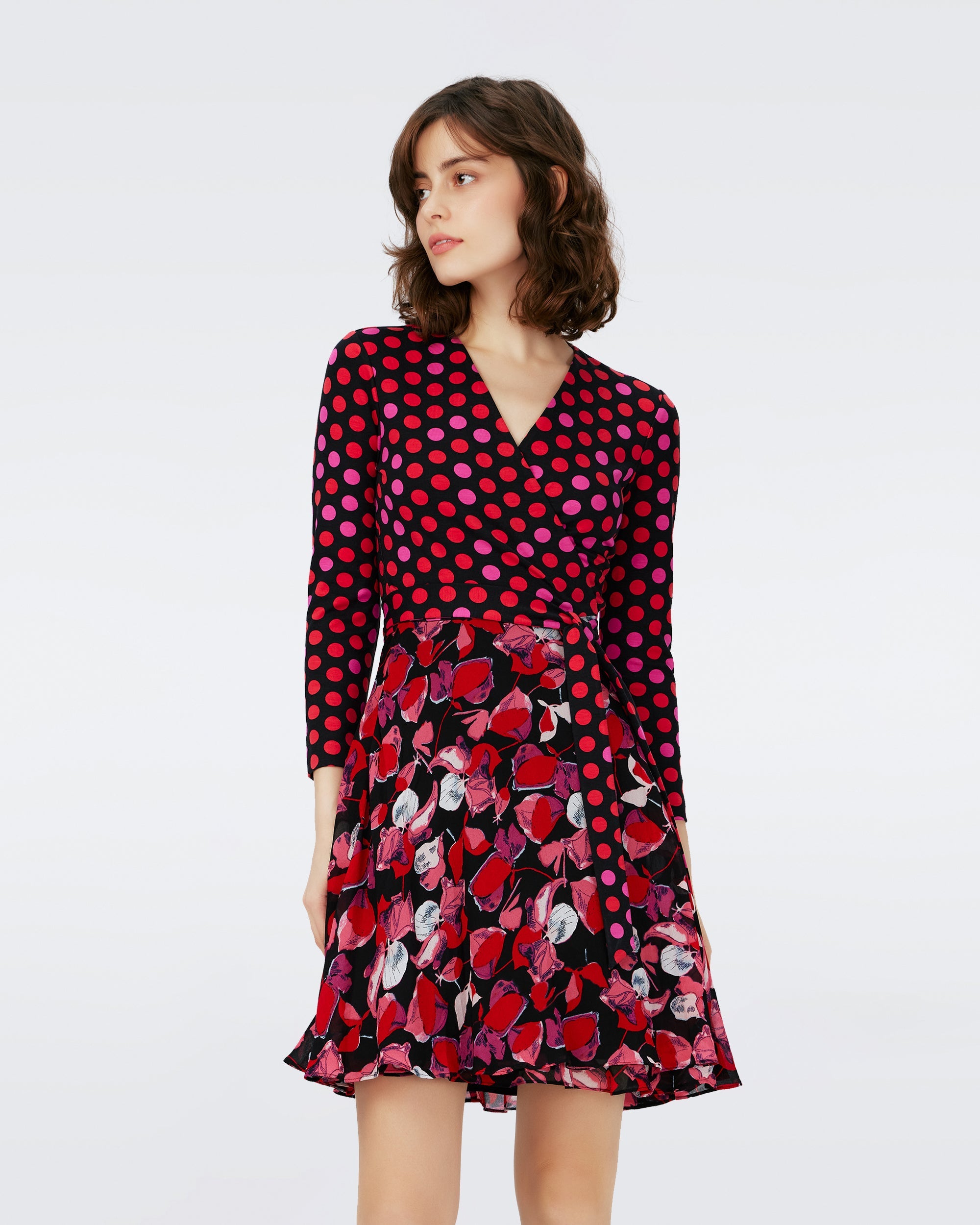 Irina sale wrap dress