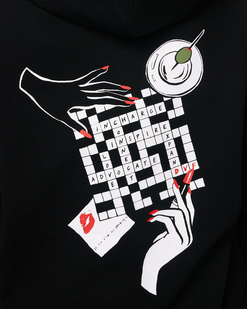 DVF 50th Crossword Hoodie