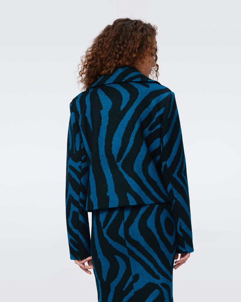 Yilia Jacquard Coat