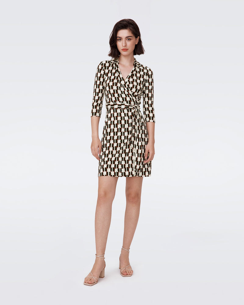 Jeanne Silk Jersey Wrap Dress