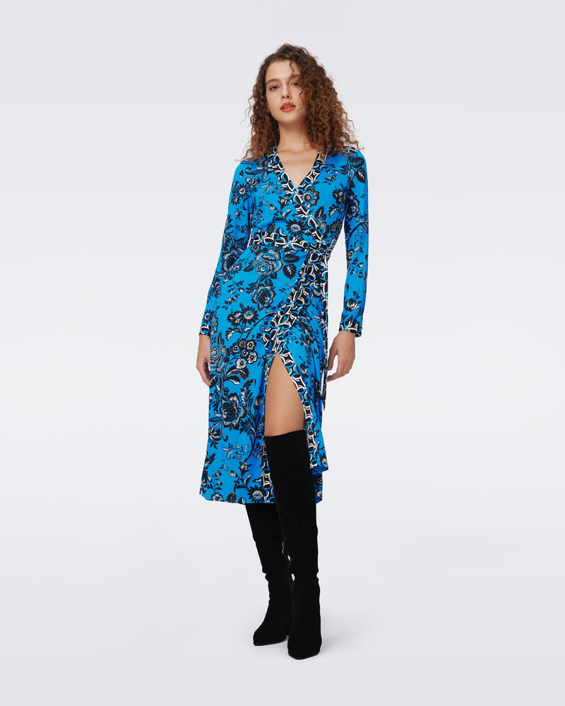 Danica Silk Jersey Wrap Dress