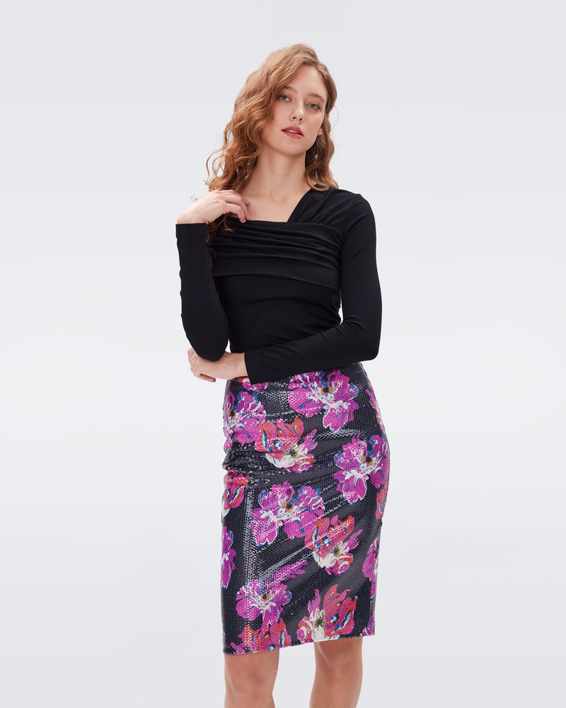 Mika Sequin Skirt