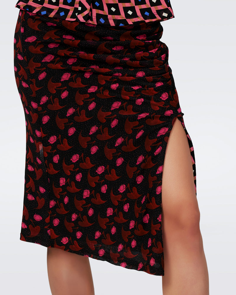 Dariella Reversible Mesh Skirt