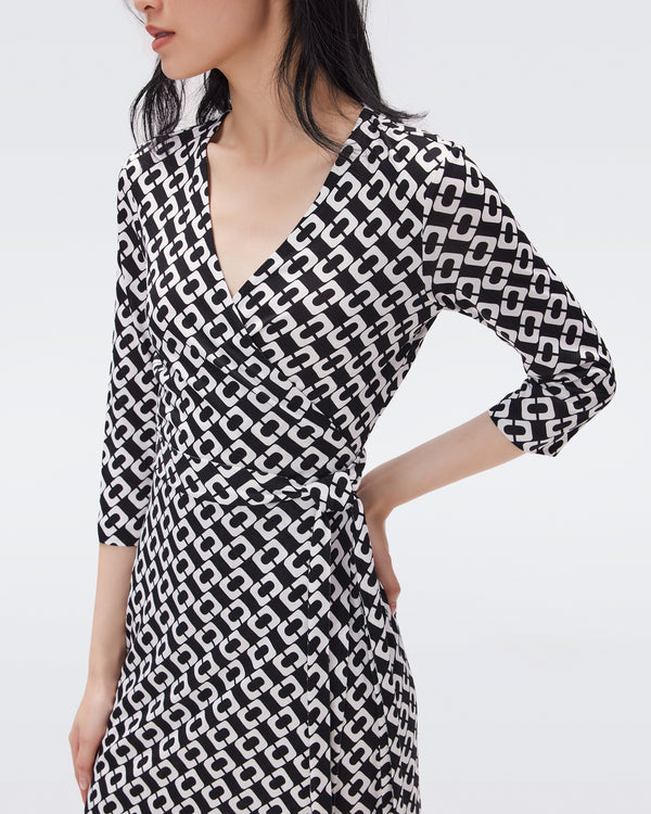 Julian Silk Jersey Wrap Dress