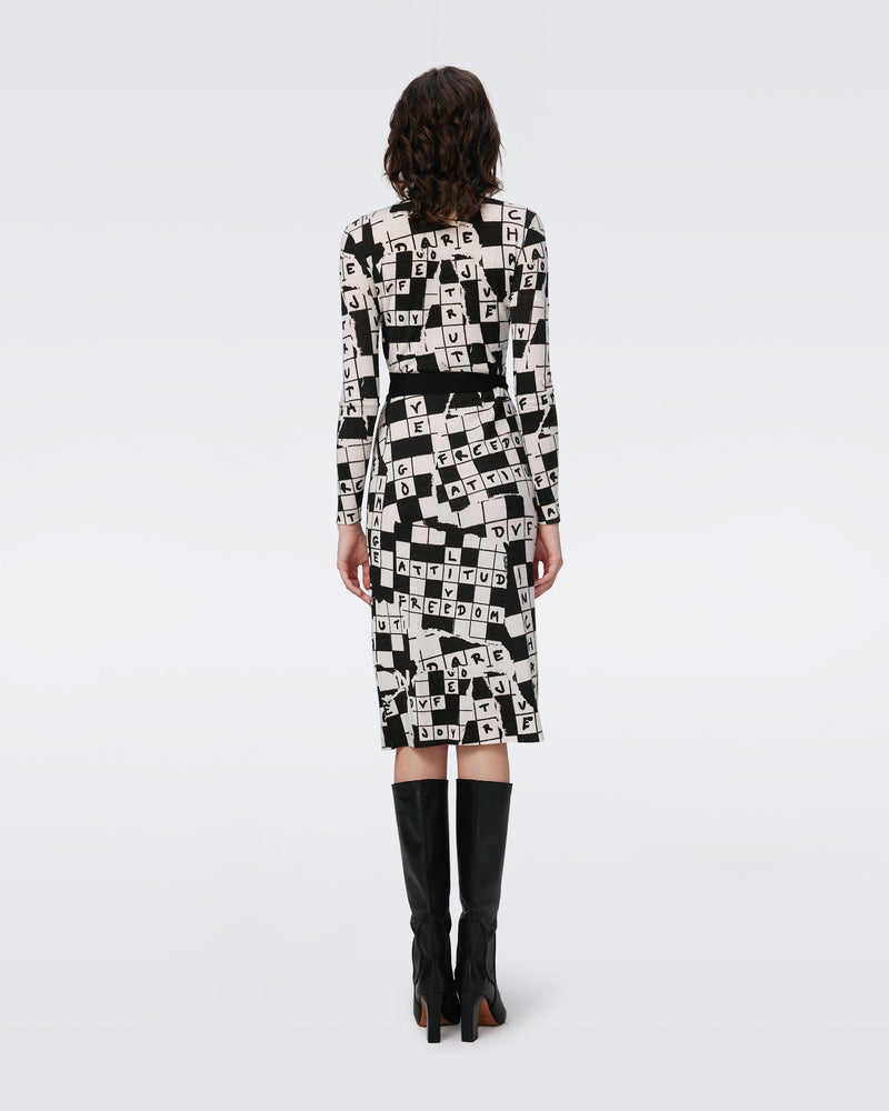 Luella Wool Wrap Dress