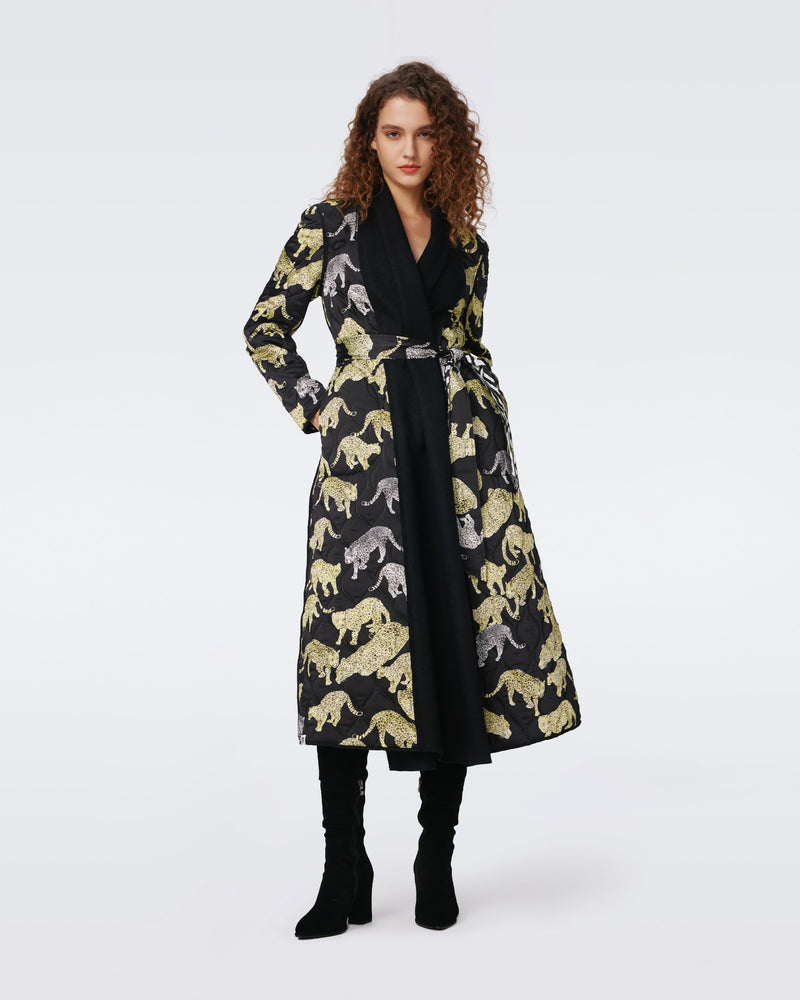 Zinnia Reversible Quilted Coat