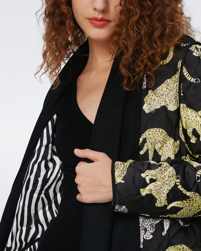 Zinnia Reversible Quilted Coat