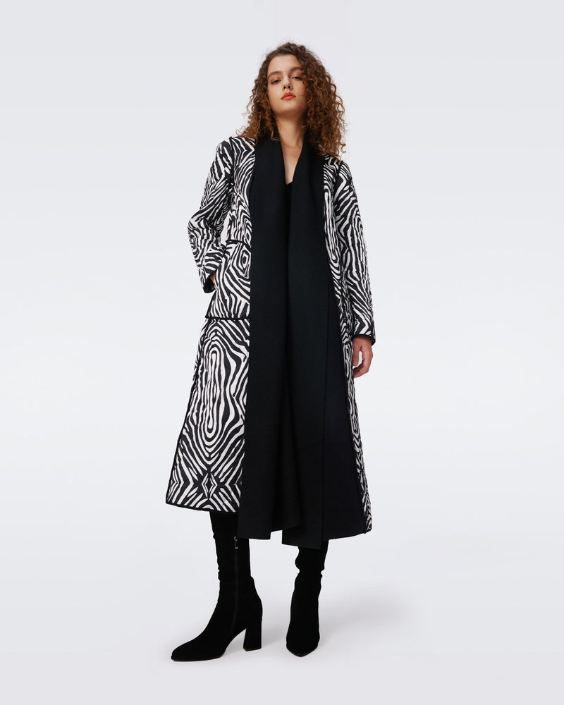 Zinnia Reversible Quilted Coat