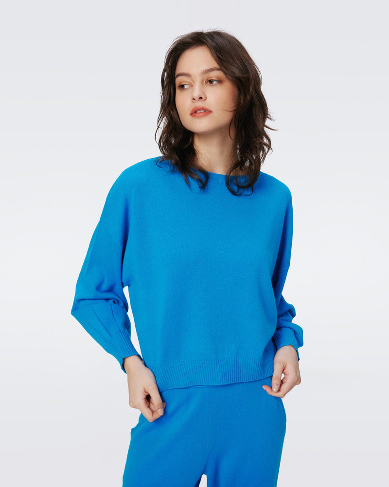 Ken Wool-Cashmere Top